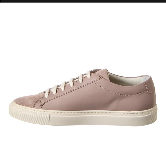Womens Common Projects Achilles Taupe Suede Leather Size 37 - Picture 2 of 8